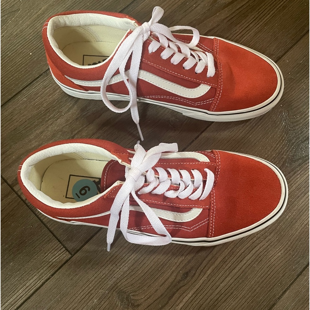 Rustic Orange Vans - image 4